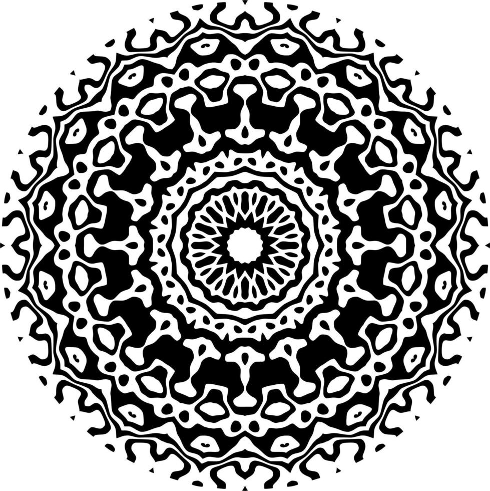 Mandala pattern decoration vector