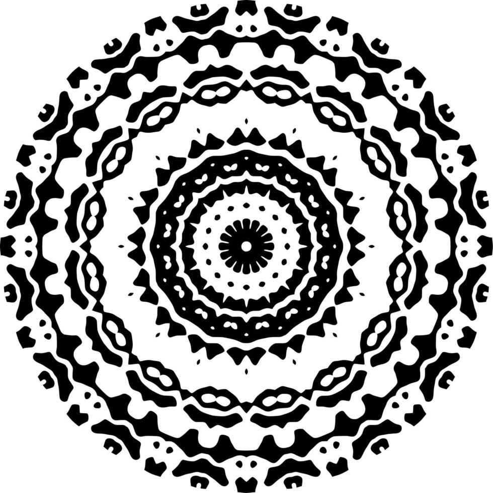 Mandala pattern decoration vector