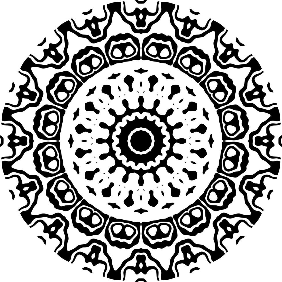 Mandala pattern decoration vector
