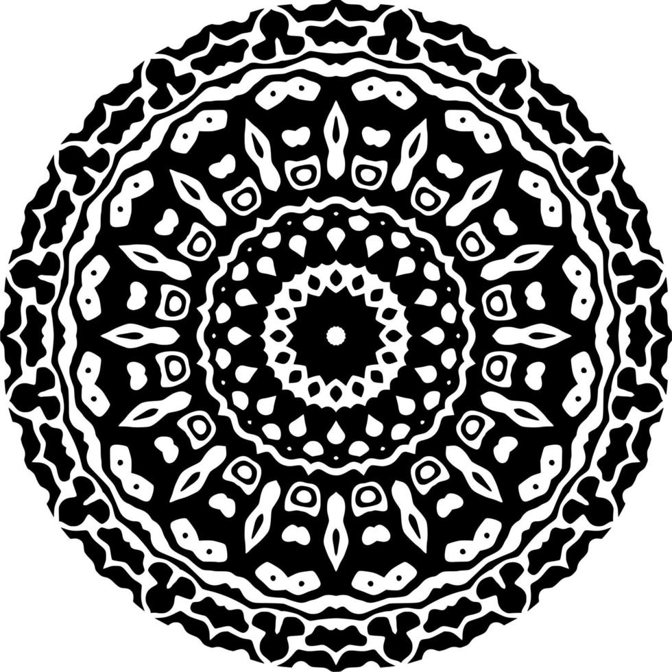 Mandala pattern decoration vector