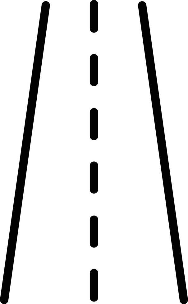 Road Line Icon vector