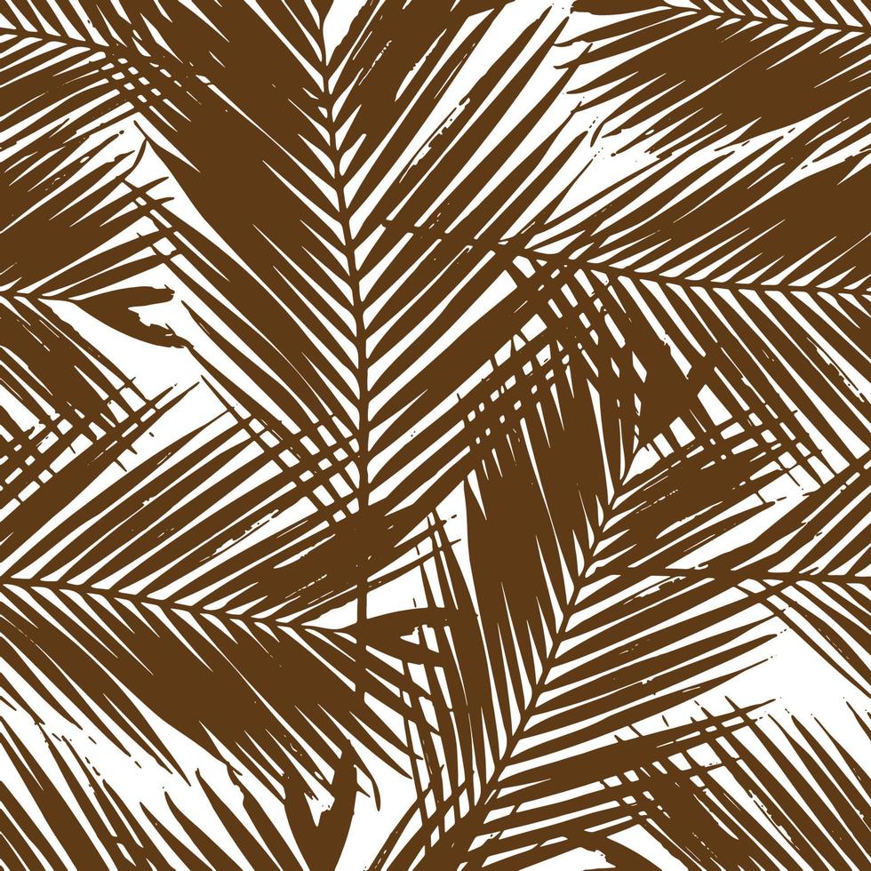 background collection old pattern leaf coconut vector