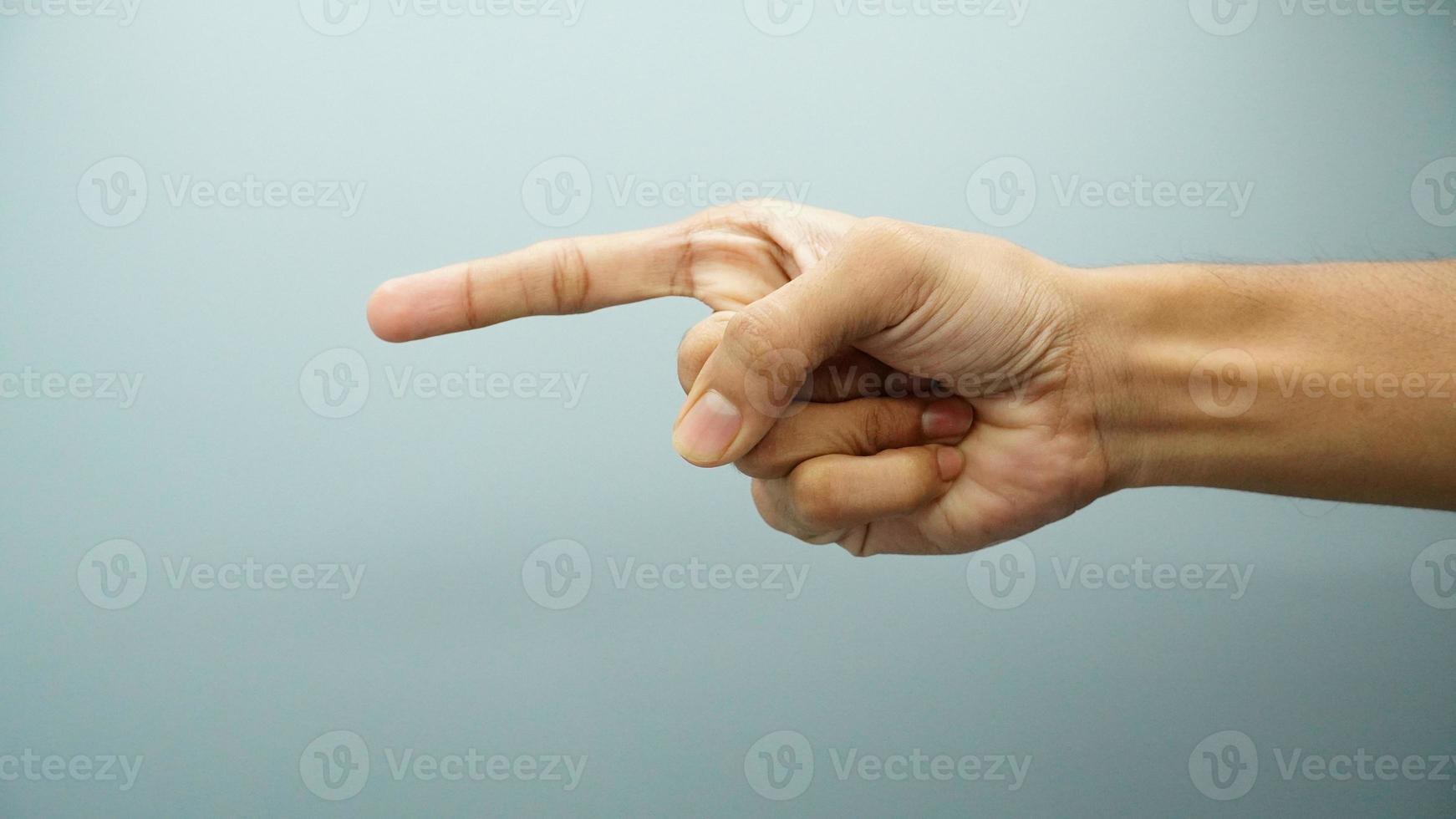 One finger on white background close-up Of Person's Finger number one hd image photo