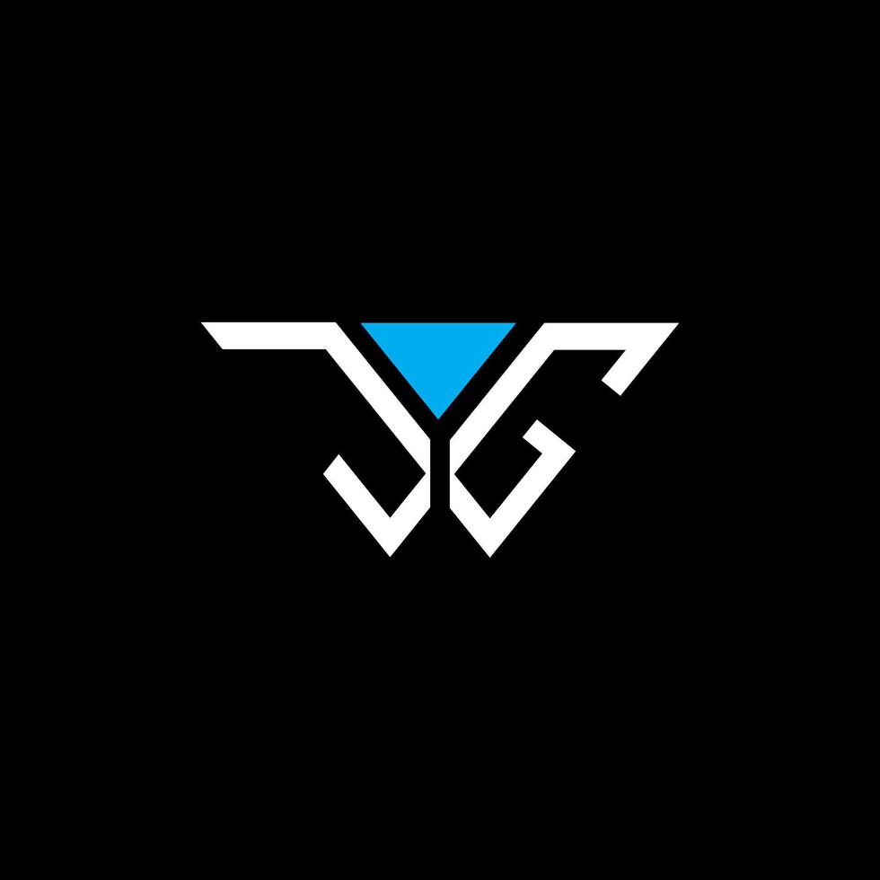 JG letter logo creative design with vector graphic, Abc simple and modern logo design.