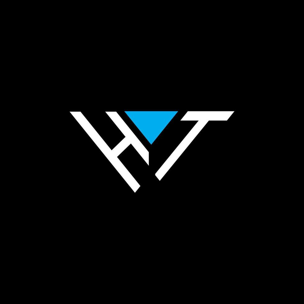 HT letter logo creative design with vector graphic, Abc simple and modern logo design.