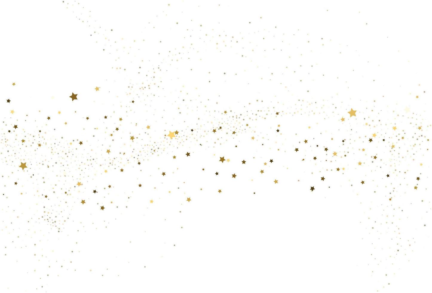 Light gold glitter confetti texture vector