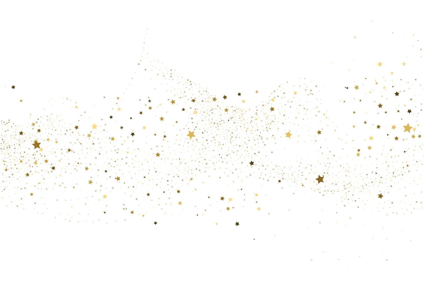 Light gold glitter confetti texture vector