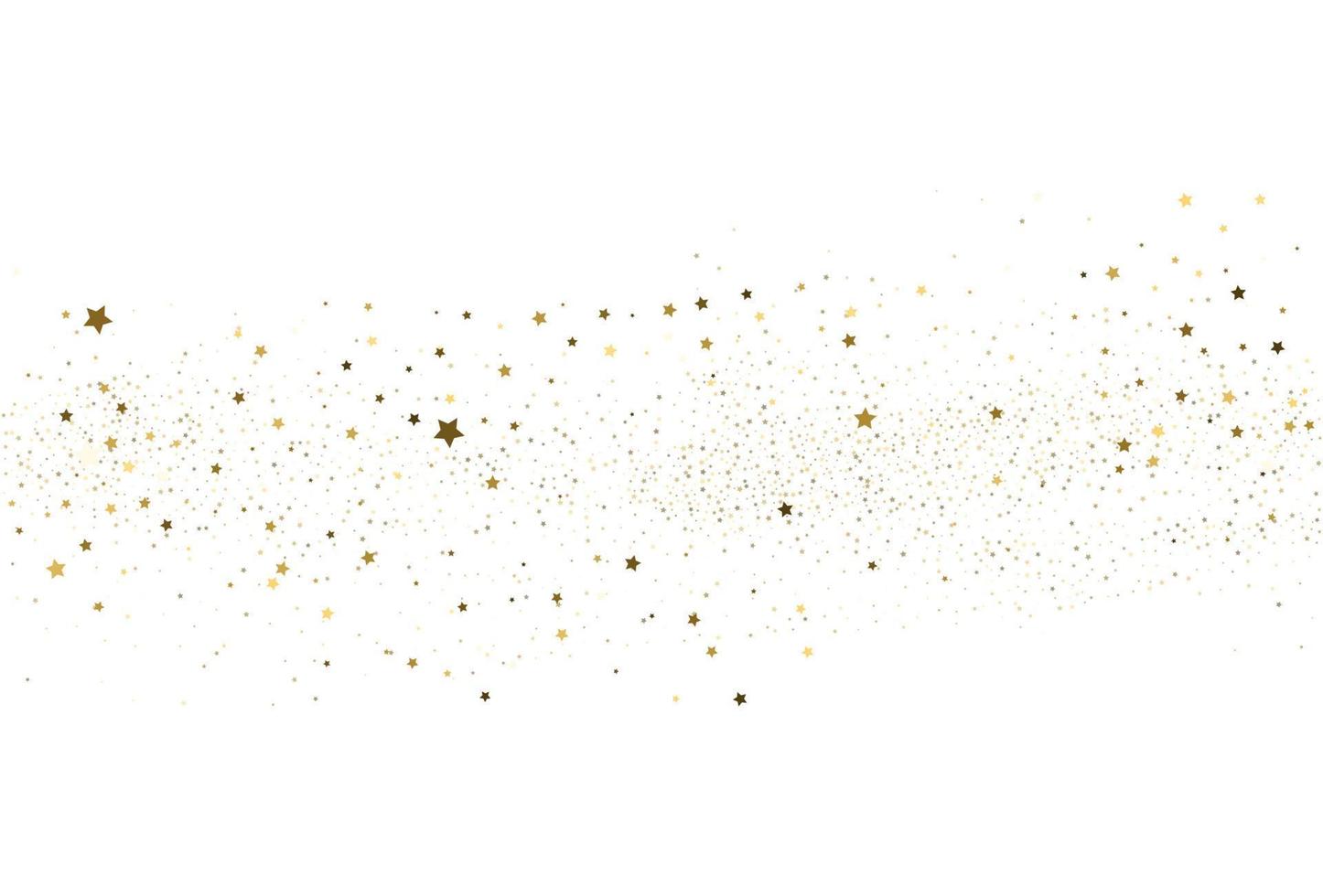 Light gold glitter confetti texture vector