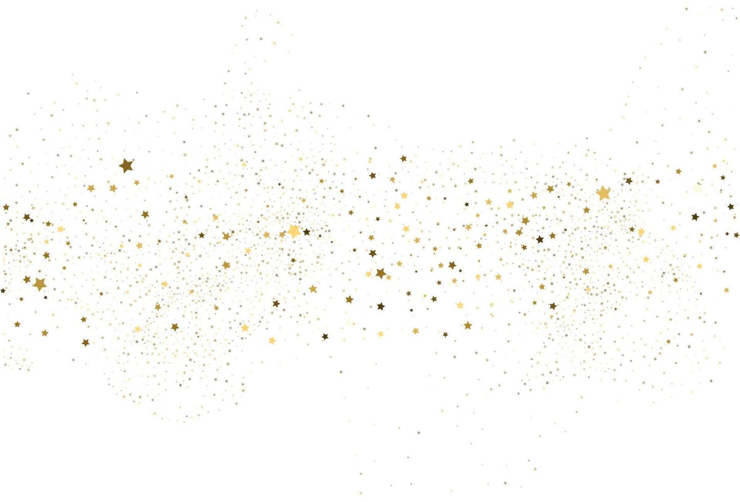 Light gold glitter confetti texture vector