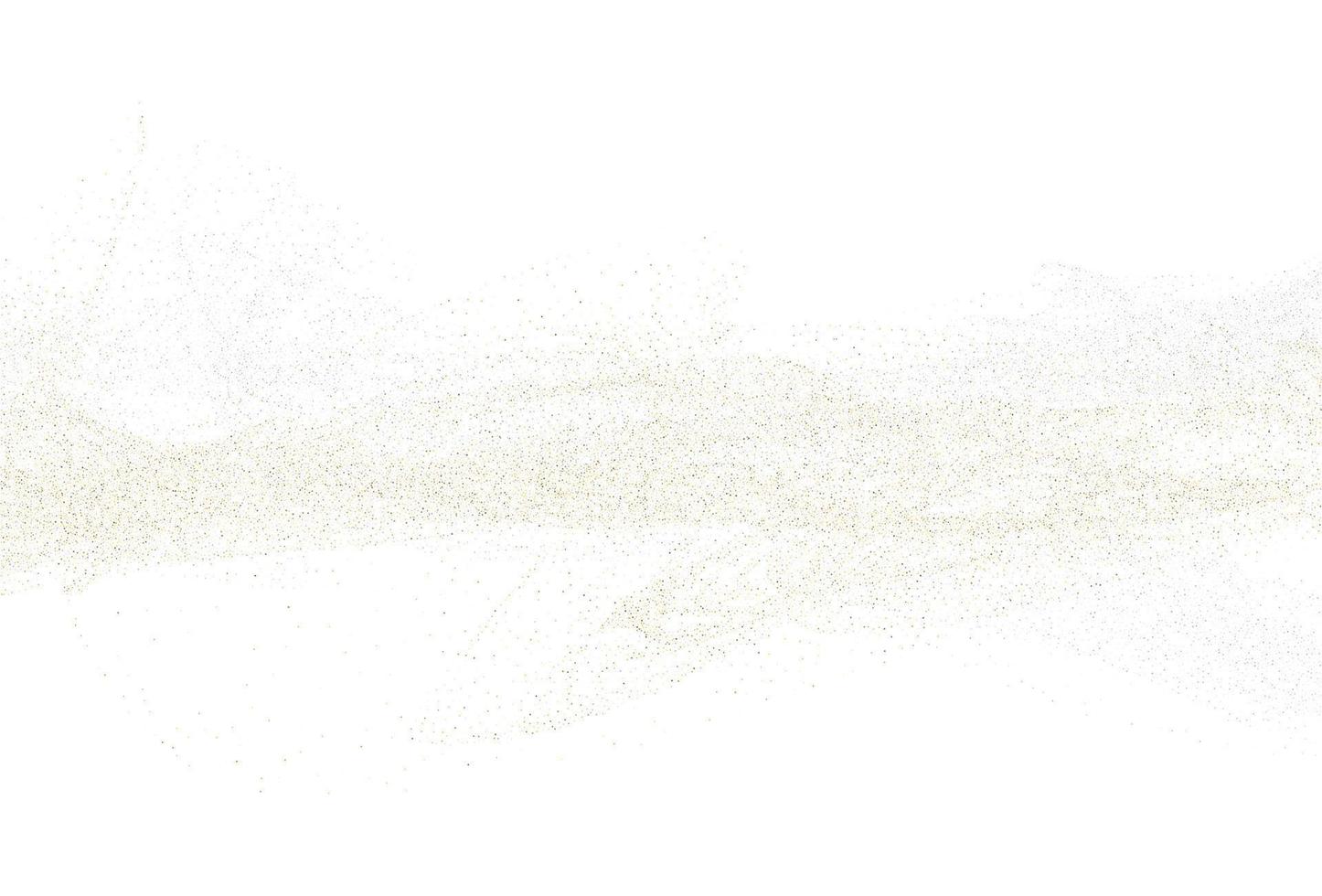 Light silver gold dust. Vector