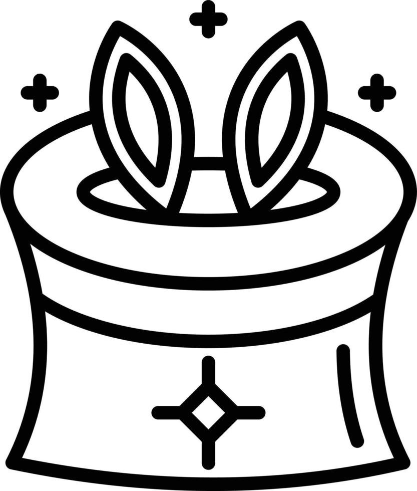 Hat Trick Line Icon 10593264 Vector Art at Vecteezy