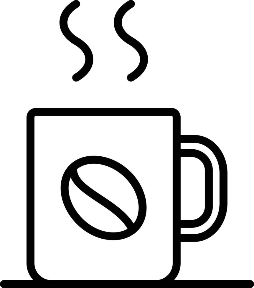 Coffee Line Icon 10593784 Vector Art at Vecteezy