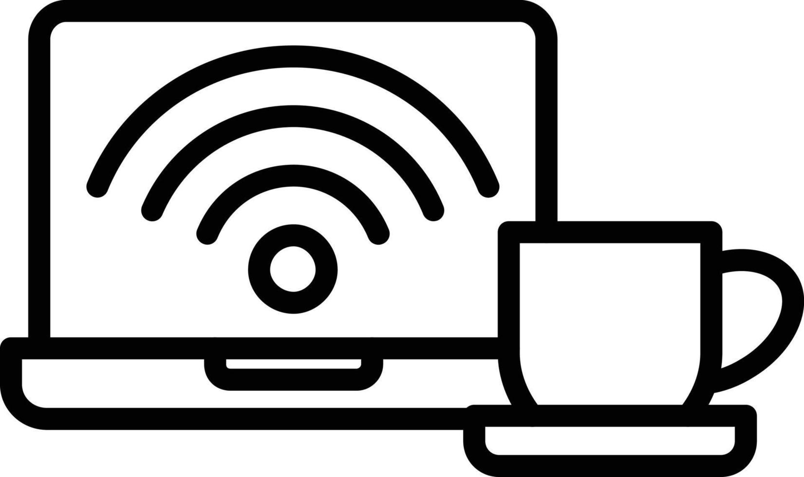 Coffee Line Icon 10593785 Vector Art at Vecteezy