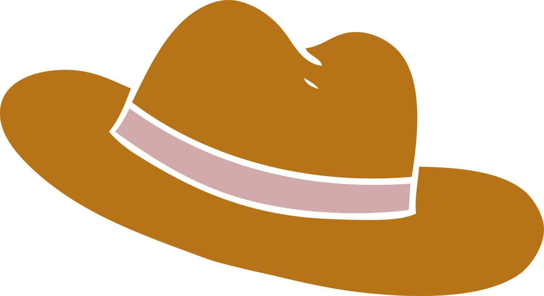 cartoon doodle of a hat vector