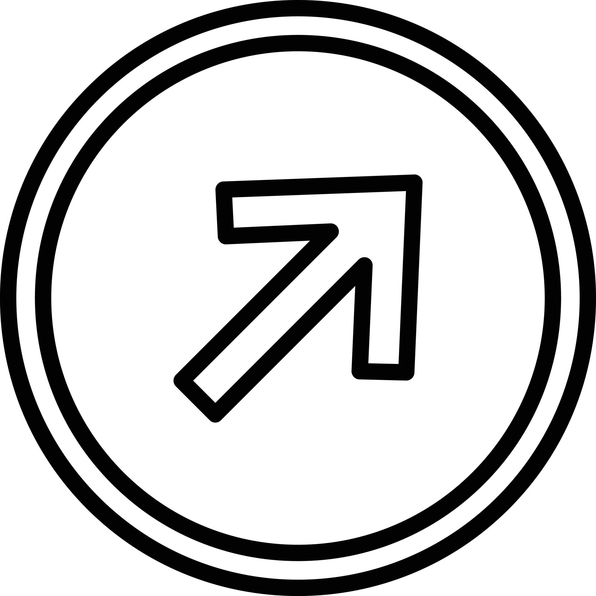 Up Right Arrow Line Icon 10593975 Vector Art At Vecteezy Up Right Arrow Line Icon 10593975 Vector Art At Vecteezy