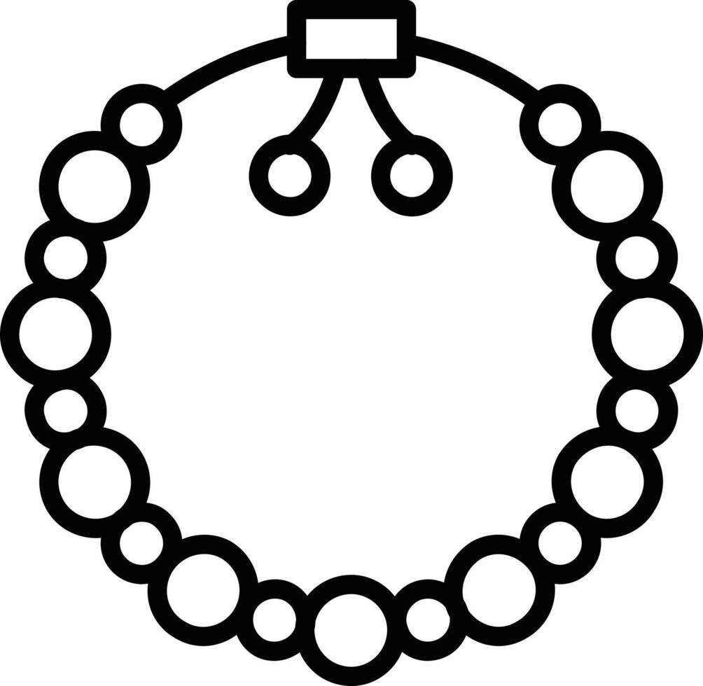 Bracelet Line Icon vector