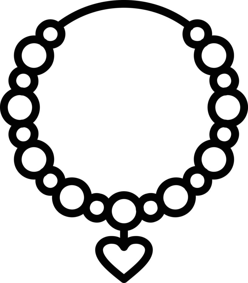 Bracelet Line Icon vector