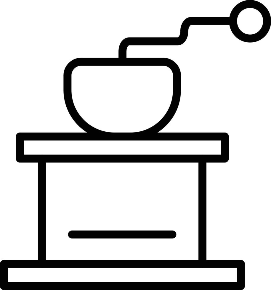 Mixer Line Icon vector