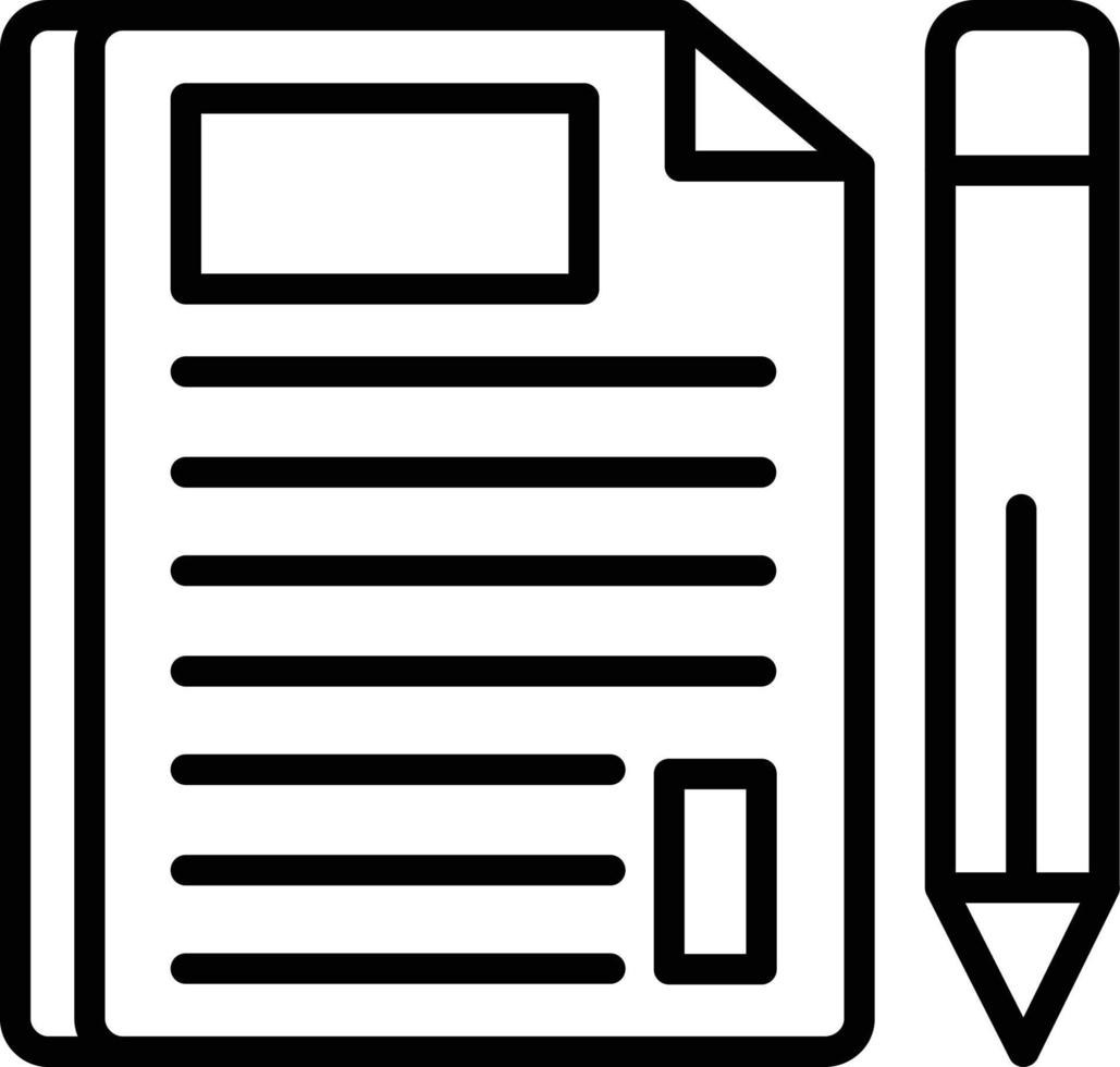 List Line Icon vector