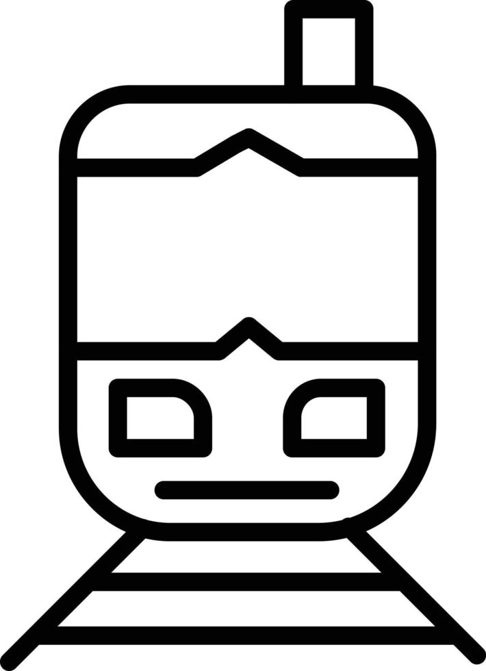 Train Line Icon vector