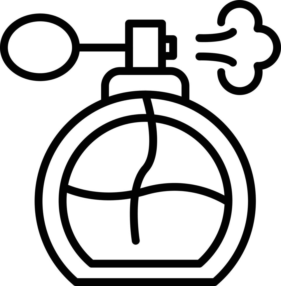 Perfume Line Icon vector