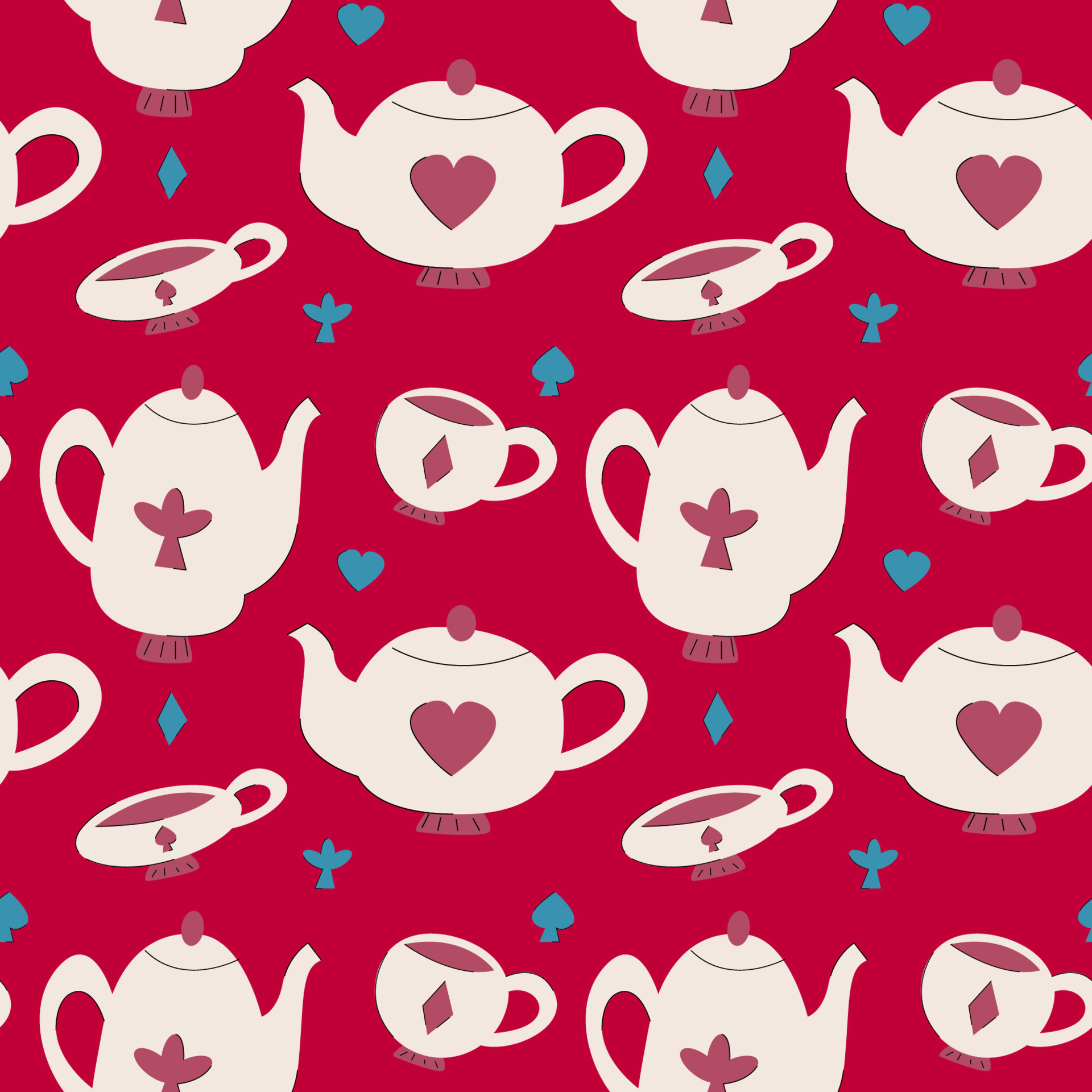 a-seamless-pattern-based-on-alice-in-wonderland-10595070-vector-art-at