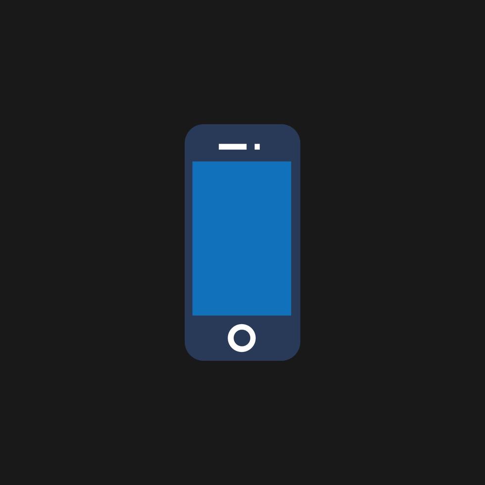 cool simple vector mobile phone design suitable for editing material