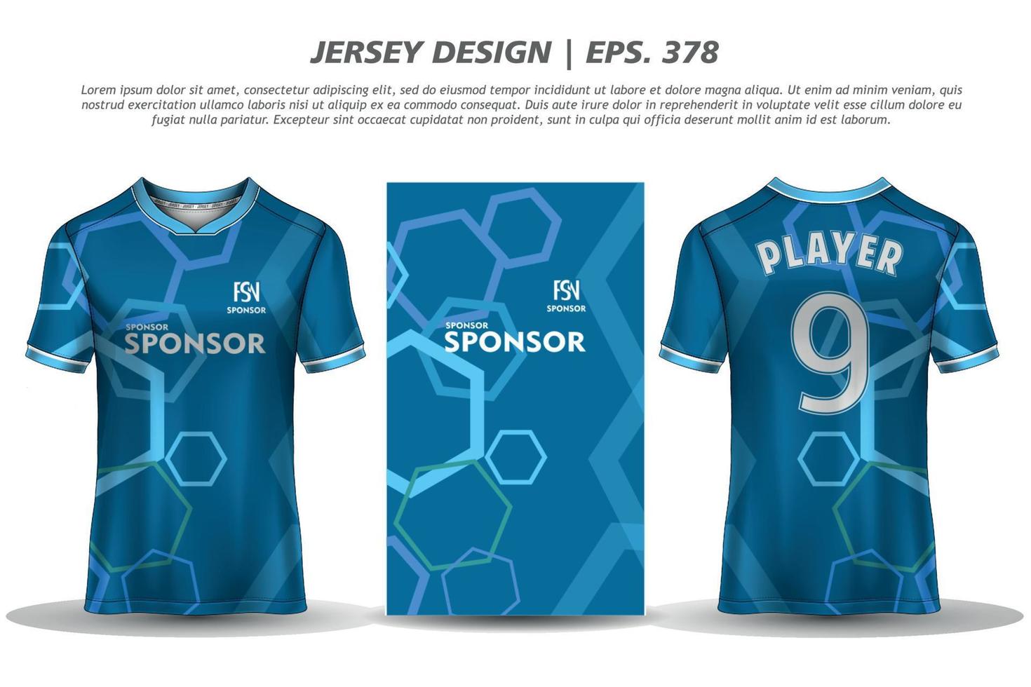 diseño de jersey camiseta de sublimación patrón geométrico premium increíble colección de vectores para fútbol fútbol carreras ciclismo juegos motocross deportes