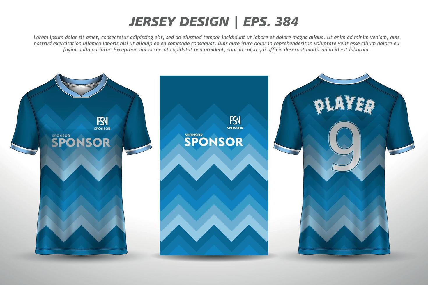 diseño de jersey camiseta de sublimación patrón geométrico premium increíble colección de vectores para fútbol fútbol carreras ciclismo juegos motocross deportes