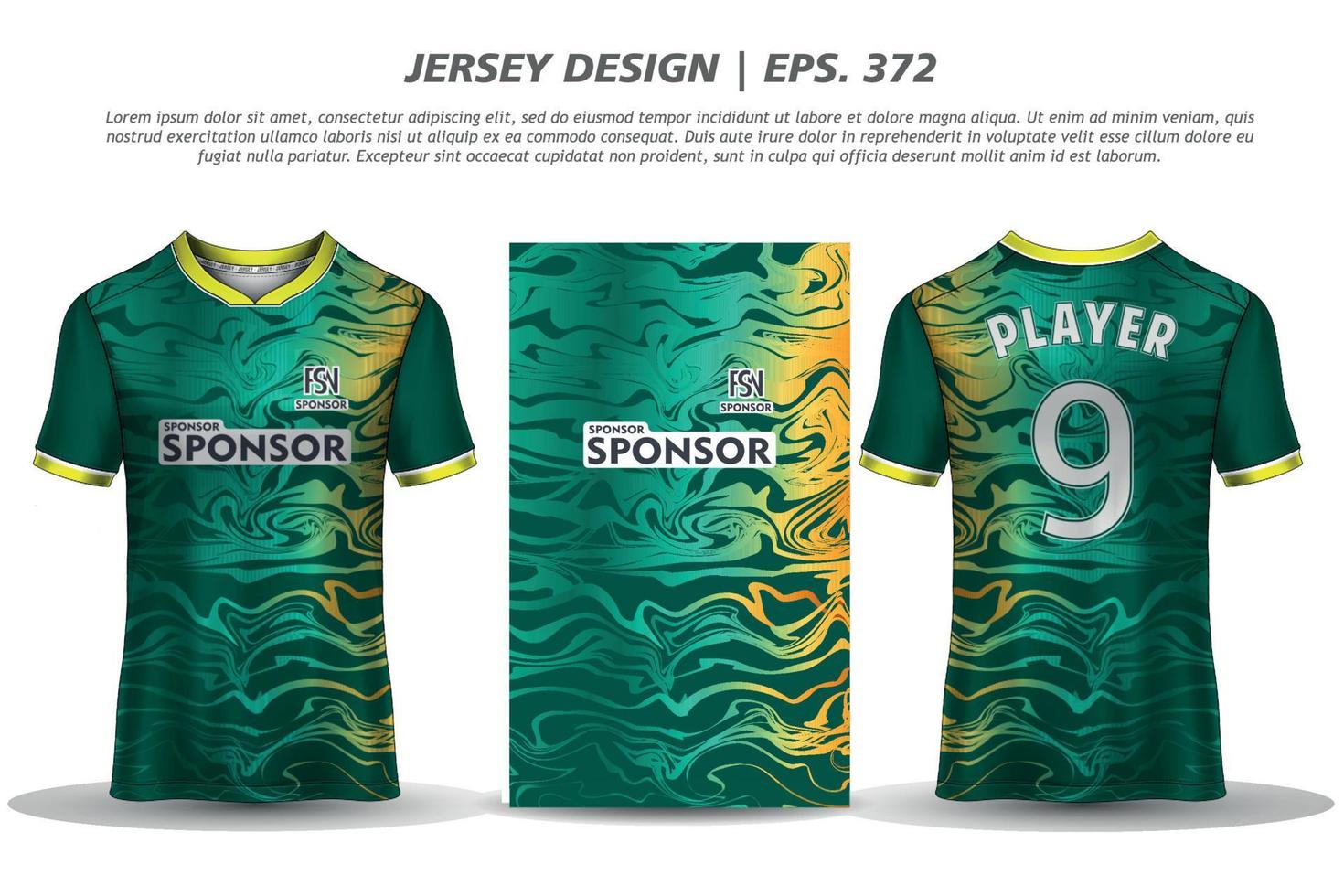 Jersey design sublimation t shirt Premium geometric pattern Incredible Vector collection for Soccer football racing cycling gaming motocross sports