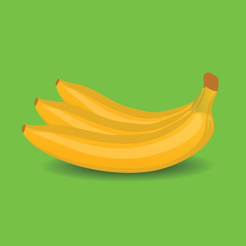 vector de ilustración de plátano