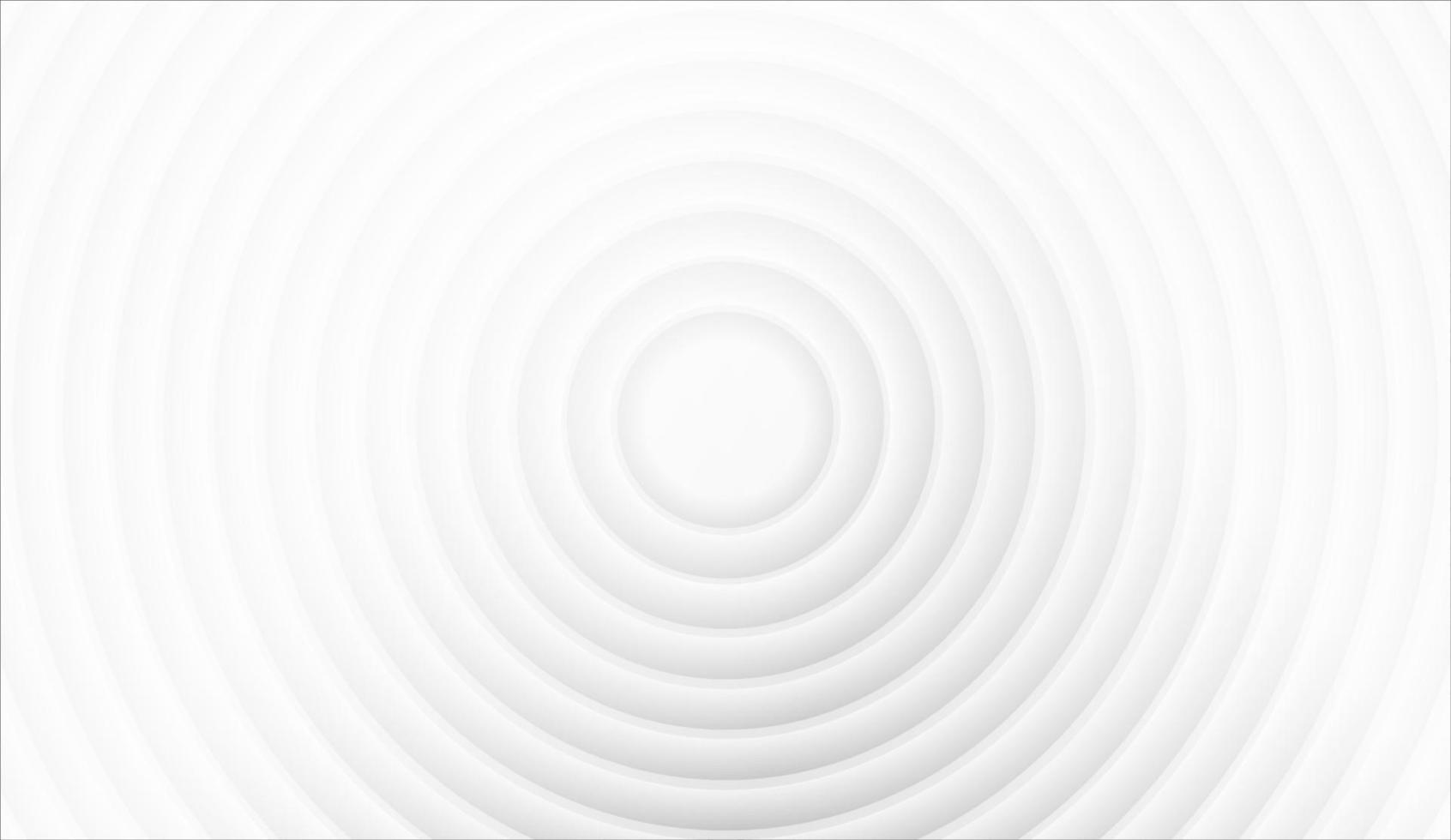 Abstract geometric background, circles shape. White and gray background. Vector illustration