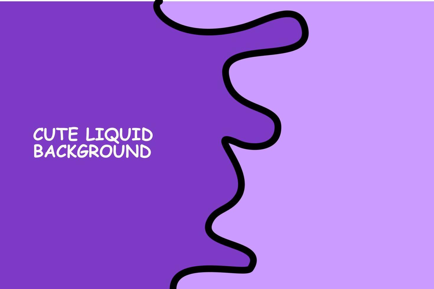 Purple cute Background with comic style, fluid liquid fun background, Cartoon Vector Illustration, cute wavy, comic background with wave background