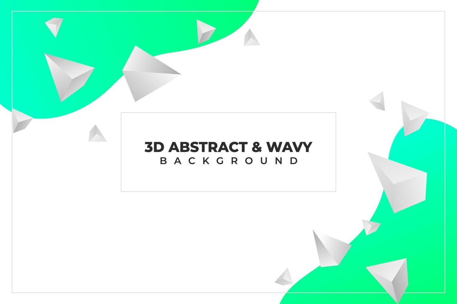 abstract wallpaper, 3d triangle with wavy, 3D triangle background, wavy background, colorful abstract wallpaper, liquid abstract walpaper vector
