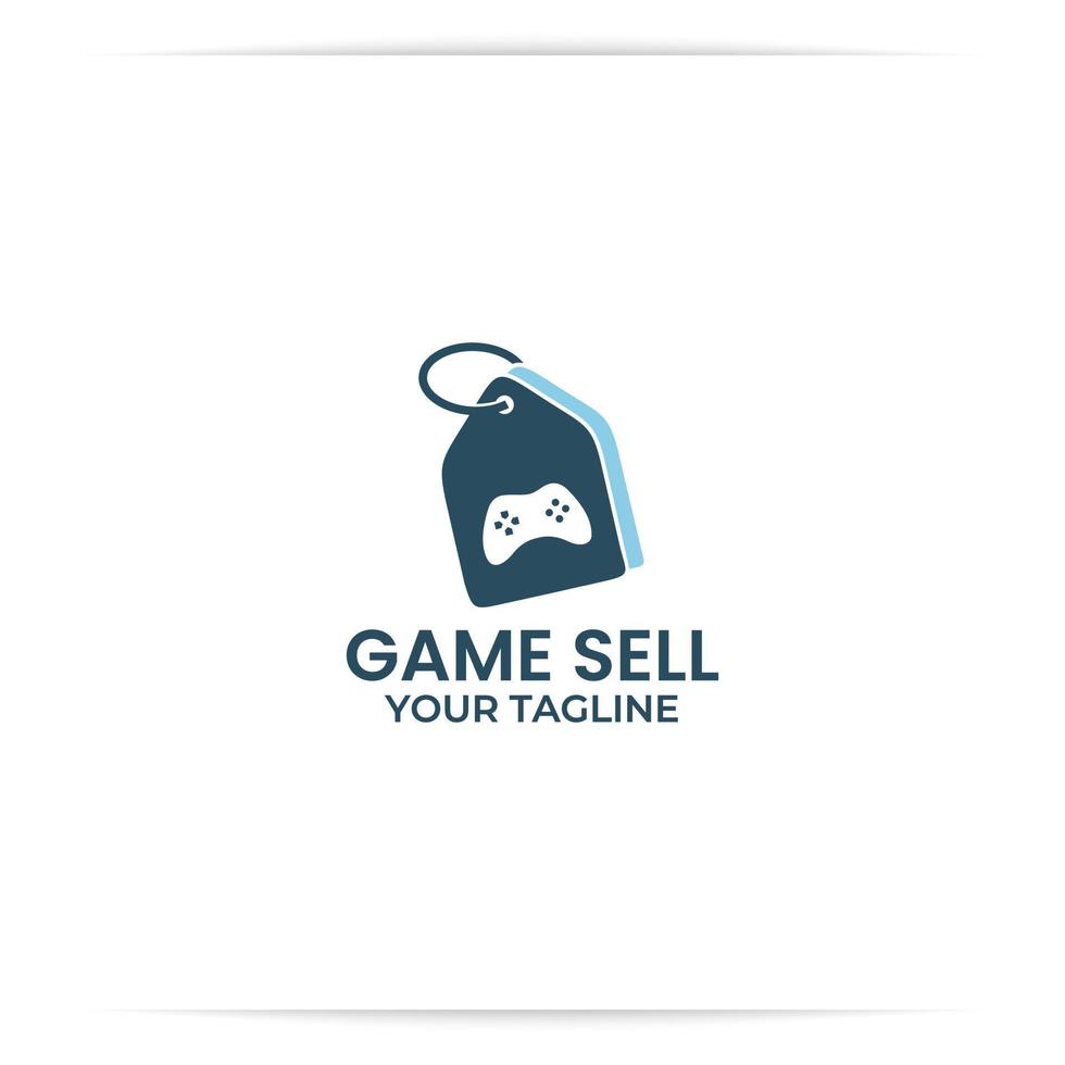 logo design shop gaming vector