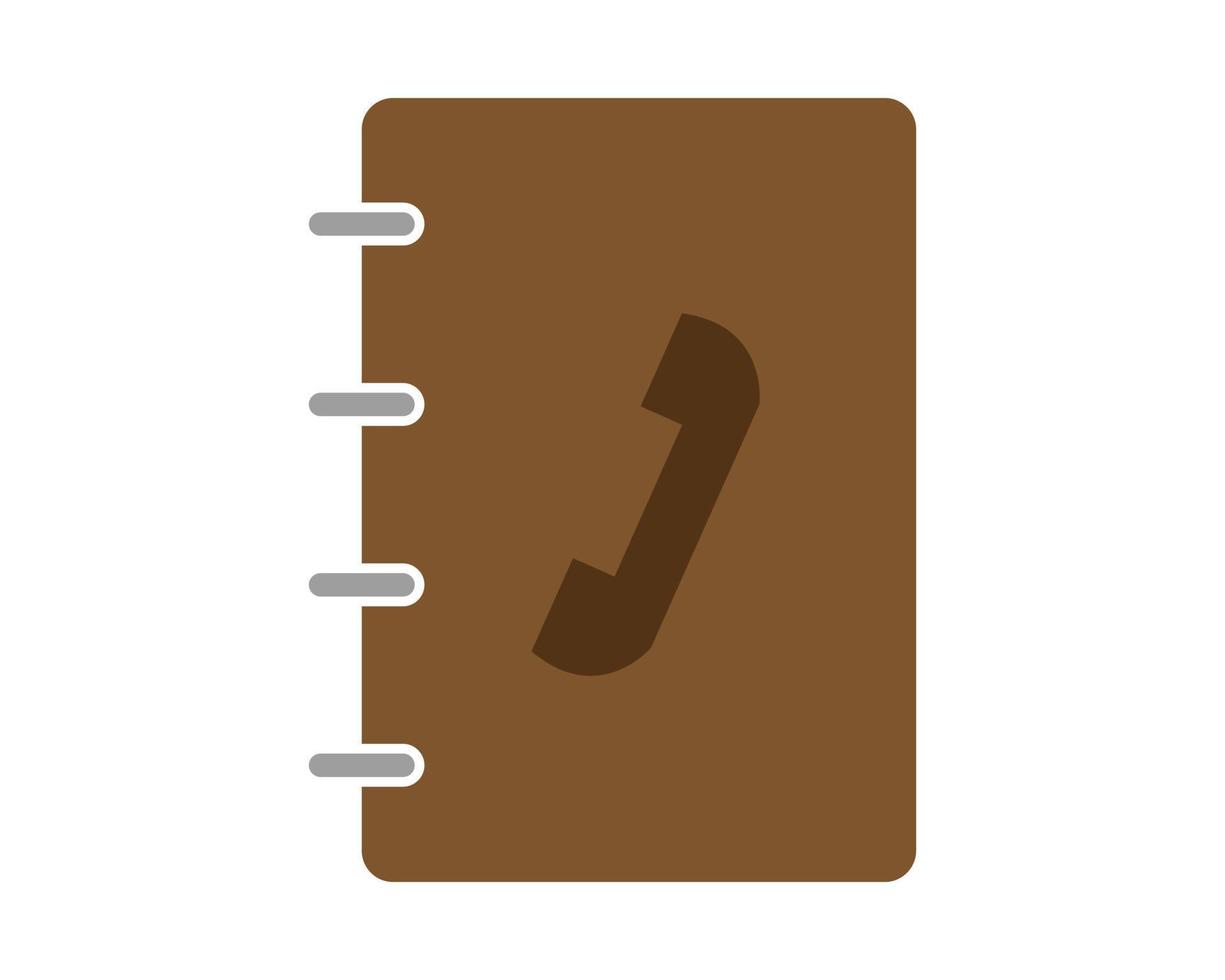 Phonebook vector illustration