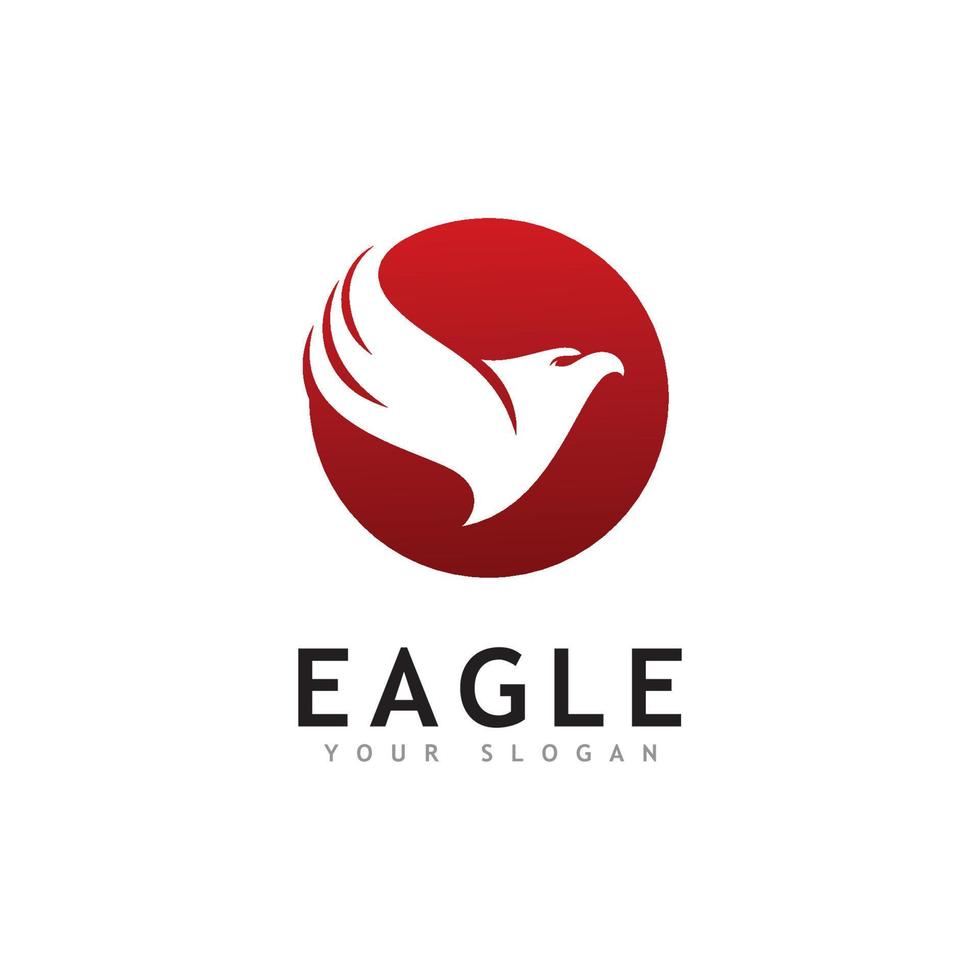 Eagle Logo Vector, Creative eagle icon Template illustration vector