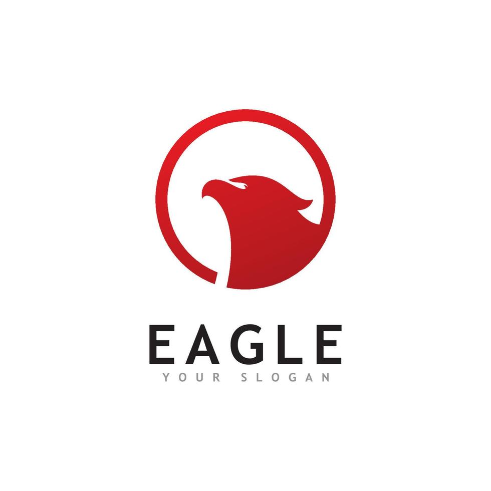 Eagle Logo Vector, Creative eagle icon Template illustration vector