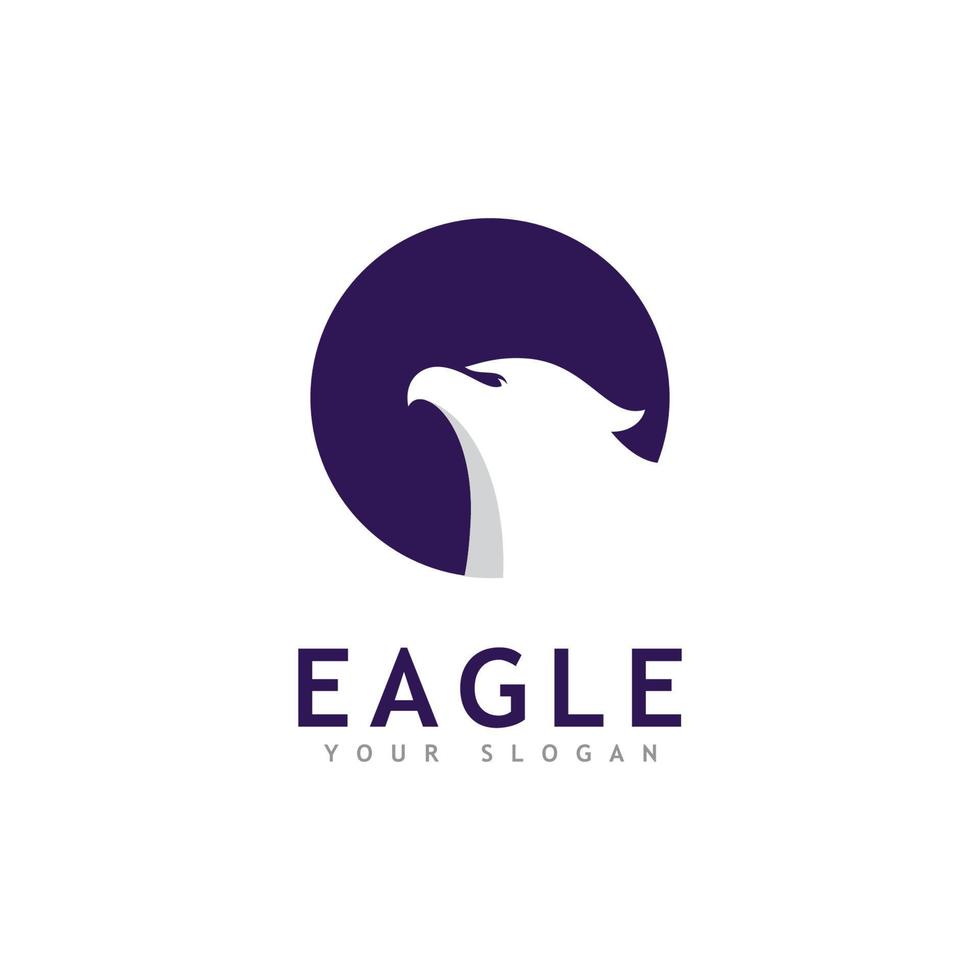 Eagle Logo Vector, Creative eagle icon Template illustration vector