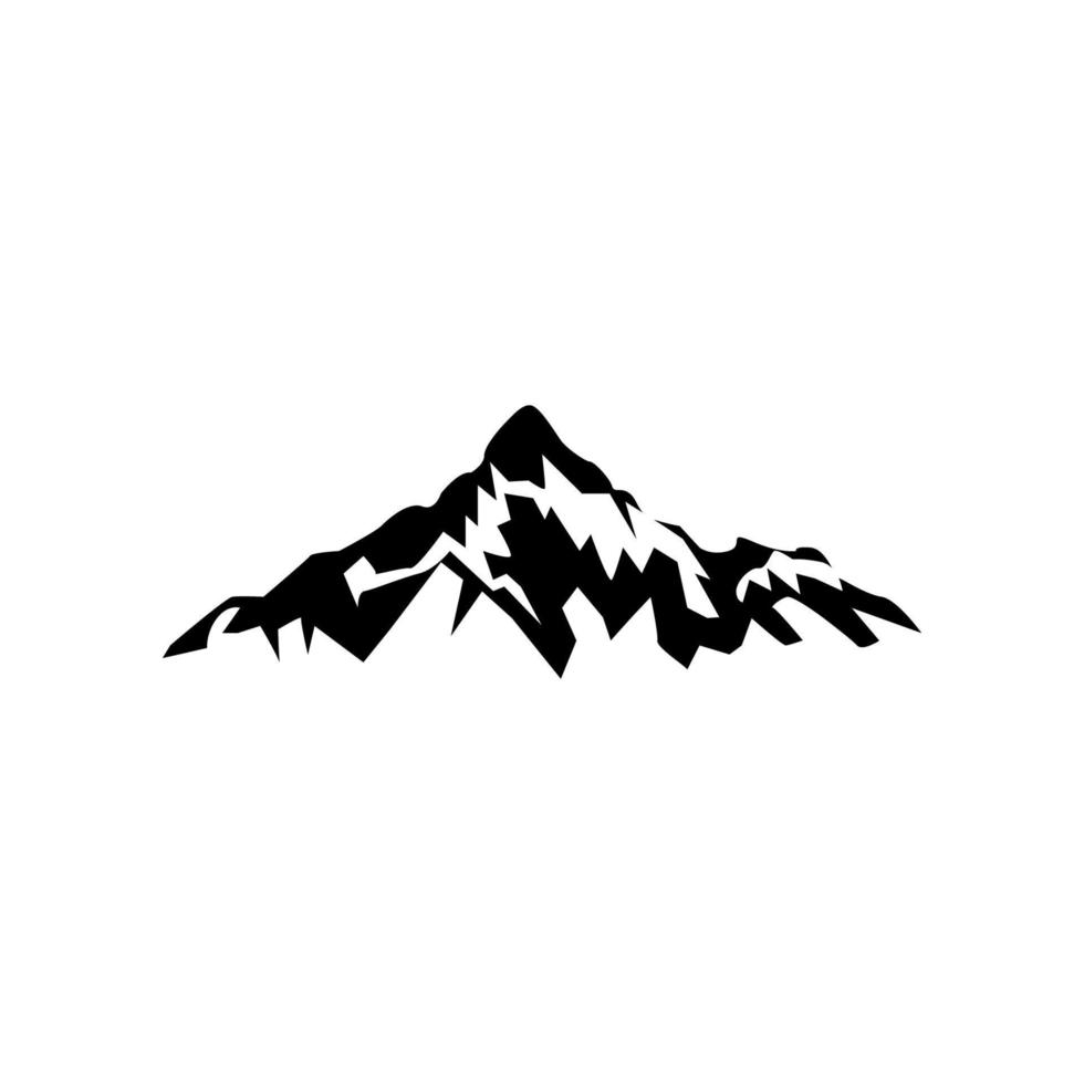 Mountain illustration design vector