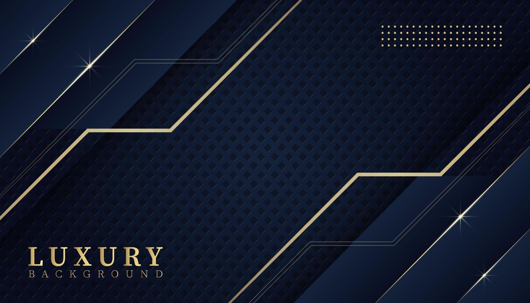 Abstract modern dark blue luxury background vector