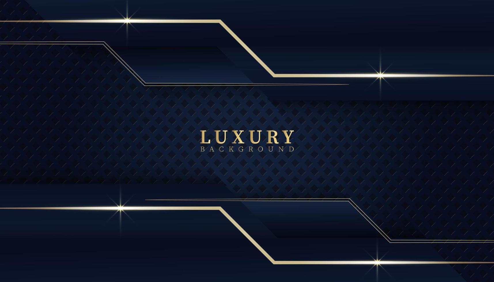 Abstract modern dark blue luxury background vector