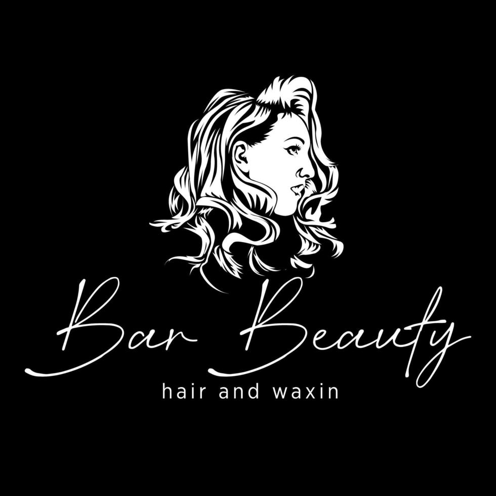 Beauty Salon Logo Design vector