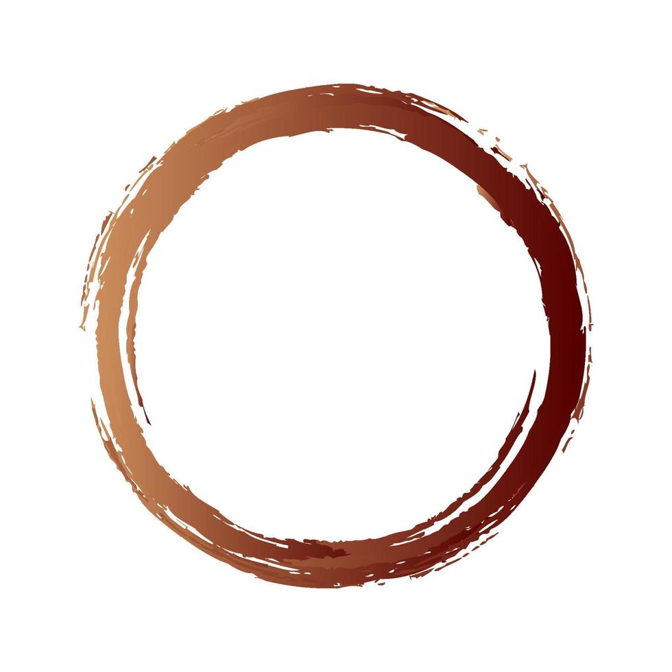 Trace of coffee vector brown color