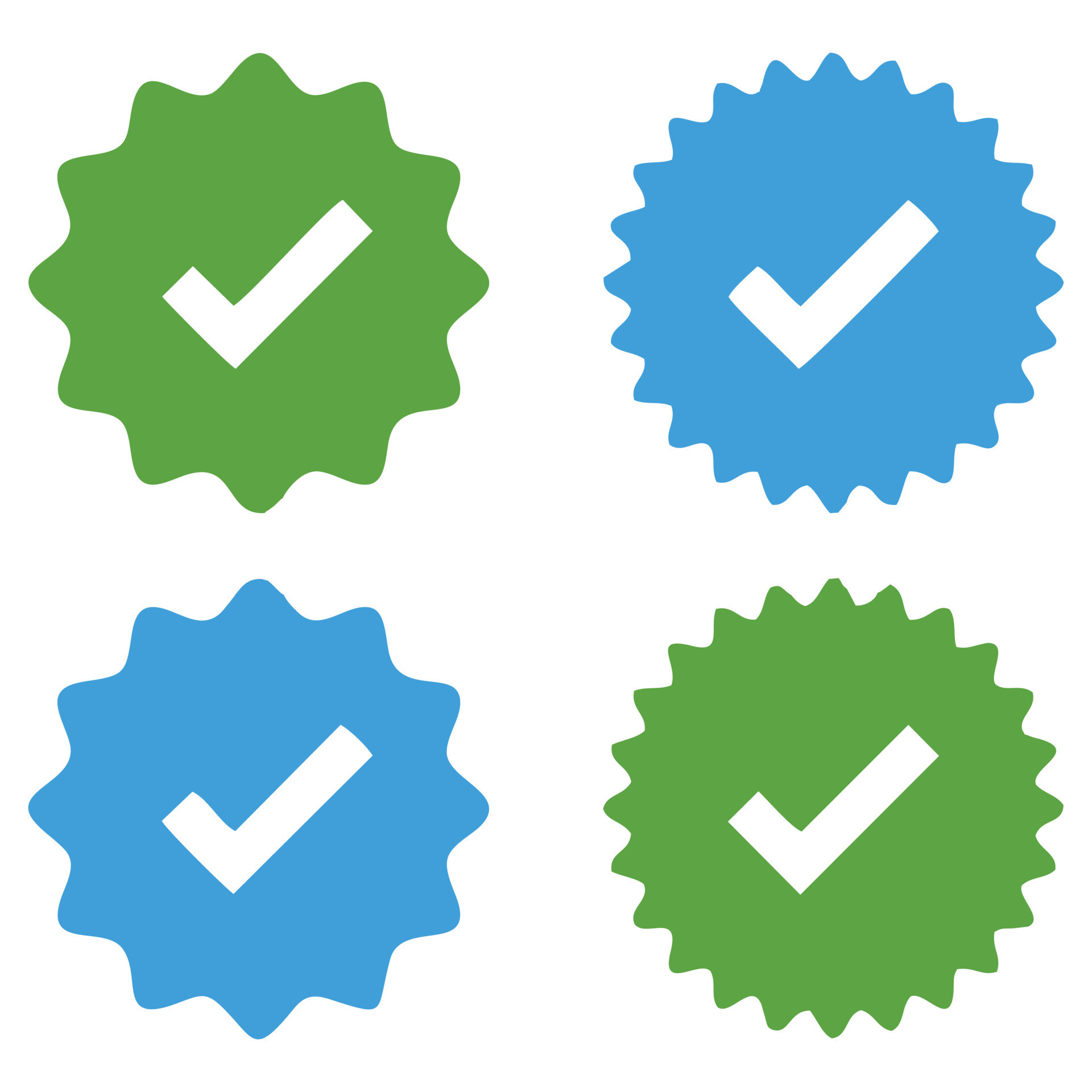 Premium Vector  Account verification icon social media icons verified  badge profile set blue check mark icon