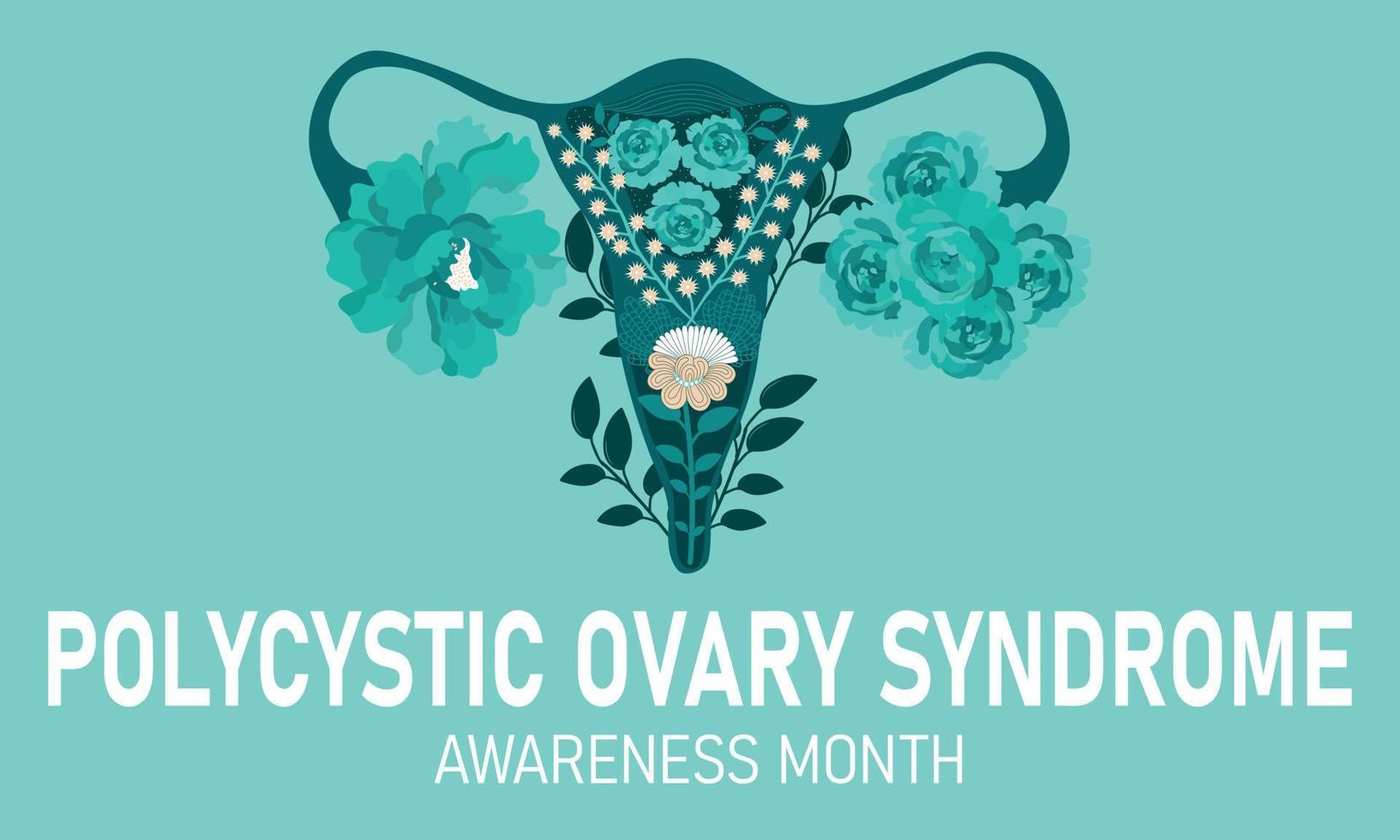 PCOS awareness month 10597627 Vector Art at Vecteezy