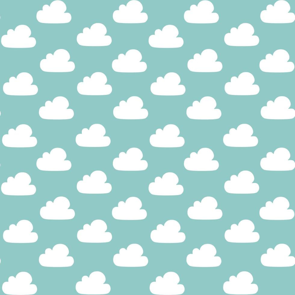 Sky and clouds background. Stylish design with a flat poster, leaflets, postcards. Isolated object. Vector illustration. Children's illustration