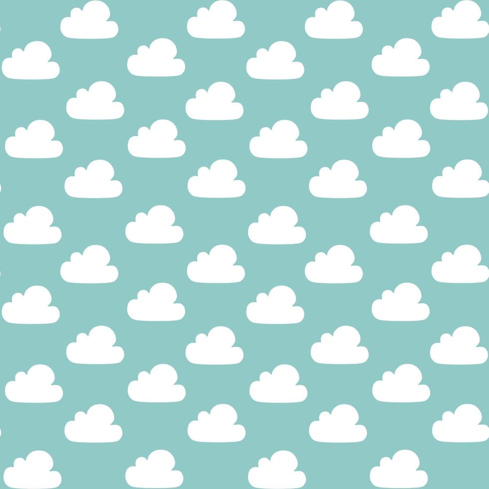 Sky and clouds background. Stylish design with a flat poster, leaflets, postcards. Isolated object. Vector illustration. Children's illustration