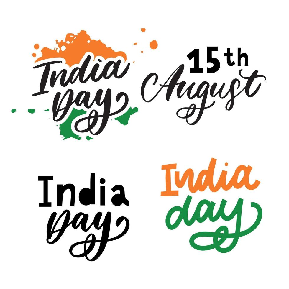 fondo creativo de color de la bandera nacional india con rueda ashoka, afiche elegante, diseño de pancarta o volante para el 15 de agosto, feliz celebración del día de la independencia. vector
