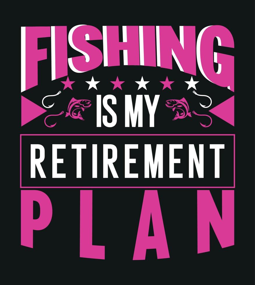 Fishing style t-shirt design vector